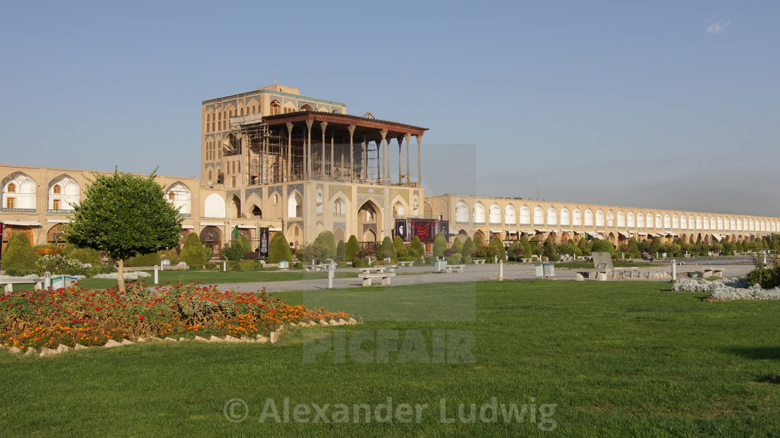 "Ali Qapu Palace, Isfahan, Iran, Asia" by Alexander Ludwig - $6.32 "Ali Qapu Palace, Isfahan, Iran, Asia" stock image