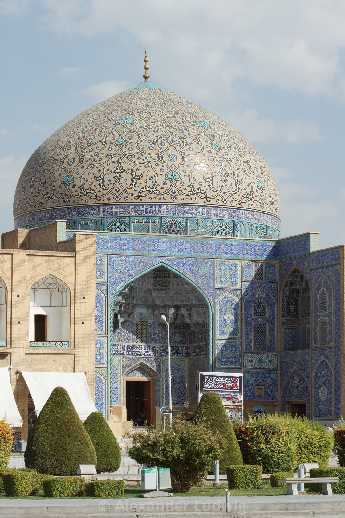 "Lotfullah Mosque, Isfahan, Iran, Asia" by Alexander Ludwig - $6.35 "Lotfullah Mosque, Isfahan, Iran, Asia" stock image