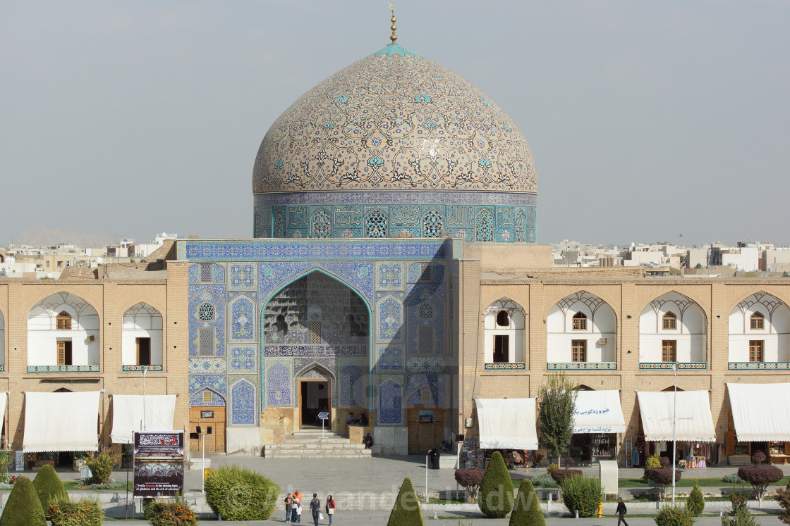 "Lotfullah Mosque, Isfahan, Iran, Asia" stock image