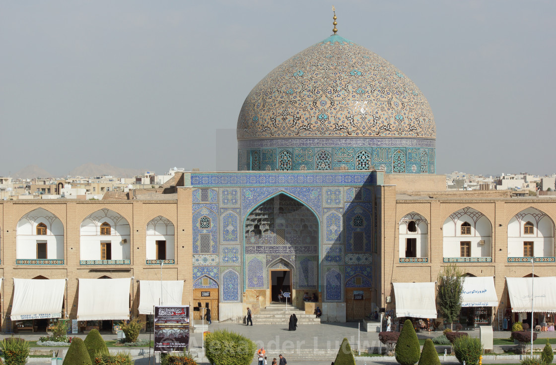 "Lotfullah Mosque, Isfahan, Iran, Asia" by Alexander Ludwig - $6.35 "Lotfullah Mosque, Isfahan, Iran, Asia" stock image