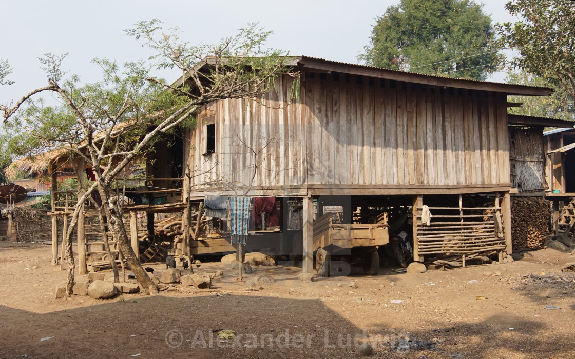 "Traditional village of Katu minority, Laos, Asia" by Alexander Ludwig - $6.29 "Traditional village of Katu minority, Laos, Asia" stock image