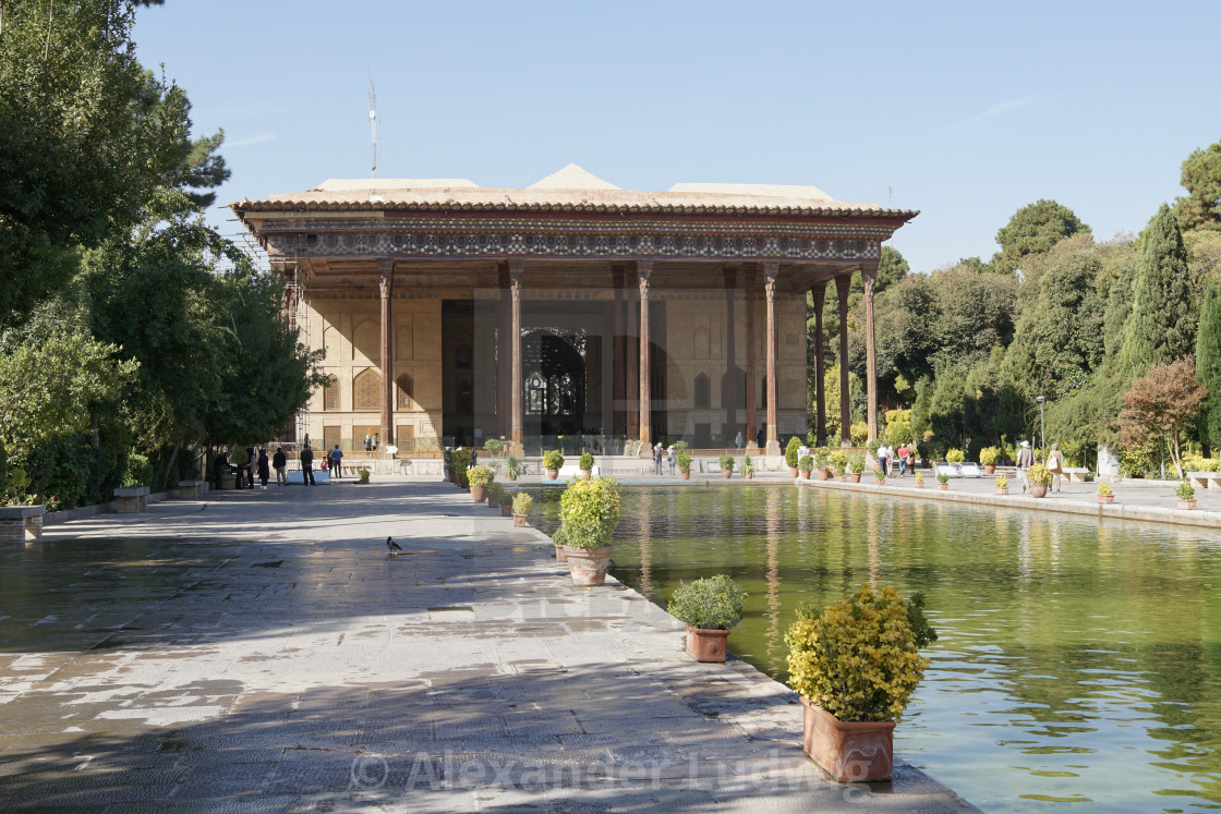 "Chehel Sotun Palace, Isfahan, Iran, Asia" by Alexander Ludwig - $6.32 "Chehel Sotun Palace, Isfahan, Iran, Asia" stock image