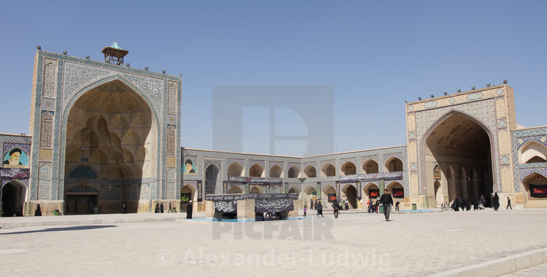 "Jame Mosque, Isfahan, Iran, Asia" by Alexander Ludwig - $6.28 "Jame Mosque, Isfahan, Iran, Asia" stock image