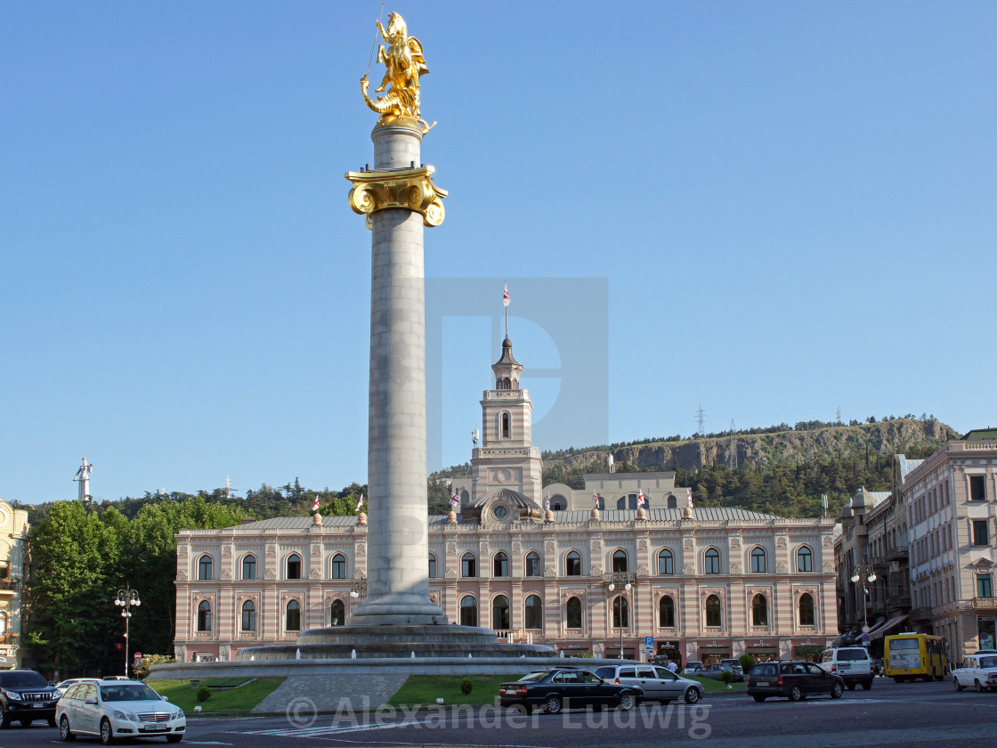 "Tbilisi, Georgia, Europe" by Alexander Ludwig - $6.29 "Tbilisi, Georgia, Europe" stock image