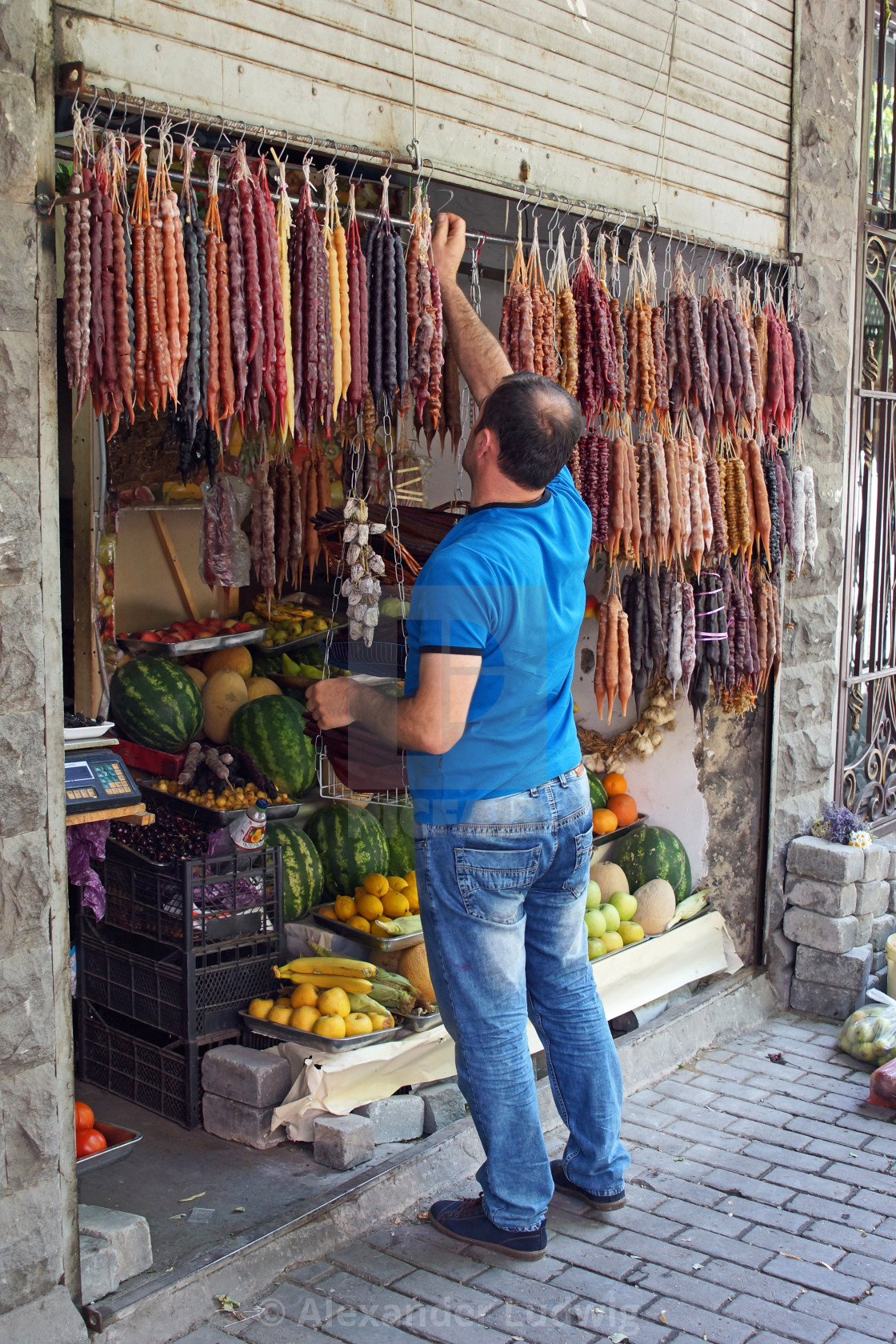 "Convenience store, Tbilisi, Georgia, Europe" by Alexander Ludwig - $6.28 "Convenience store, Tbilisi, Georgia, Europe" stock image