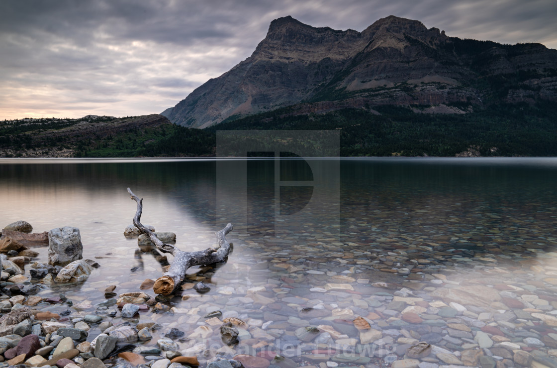 "Waterton Lakes National Park, Alberta, Canada" stock image