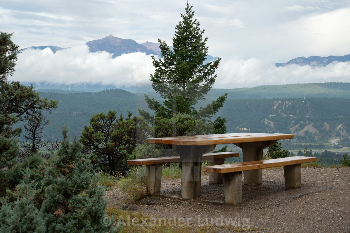 "Kootenay National Park, British Columbia, Canada" stock image