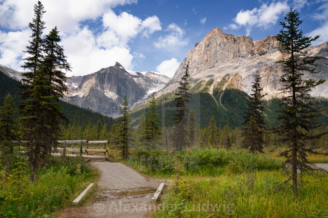 "Yoho National Park, British Columbia, Canada" stock image