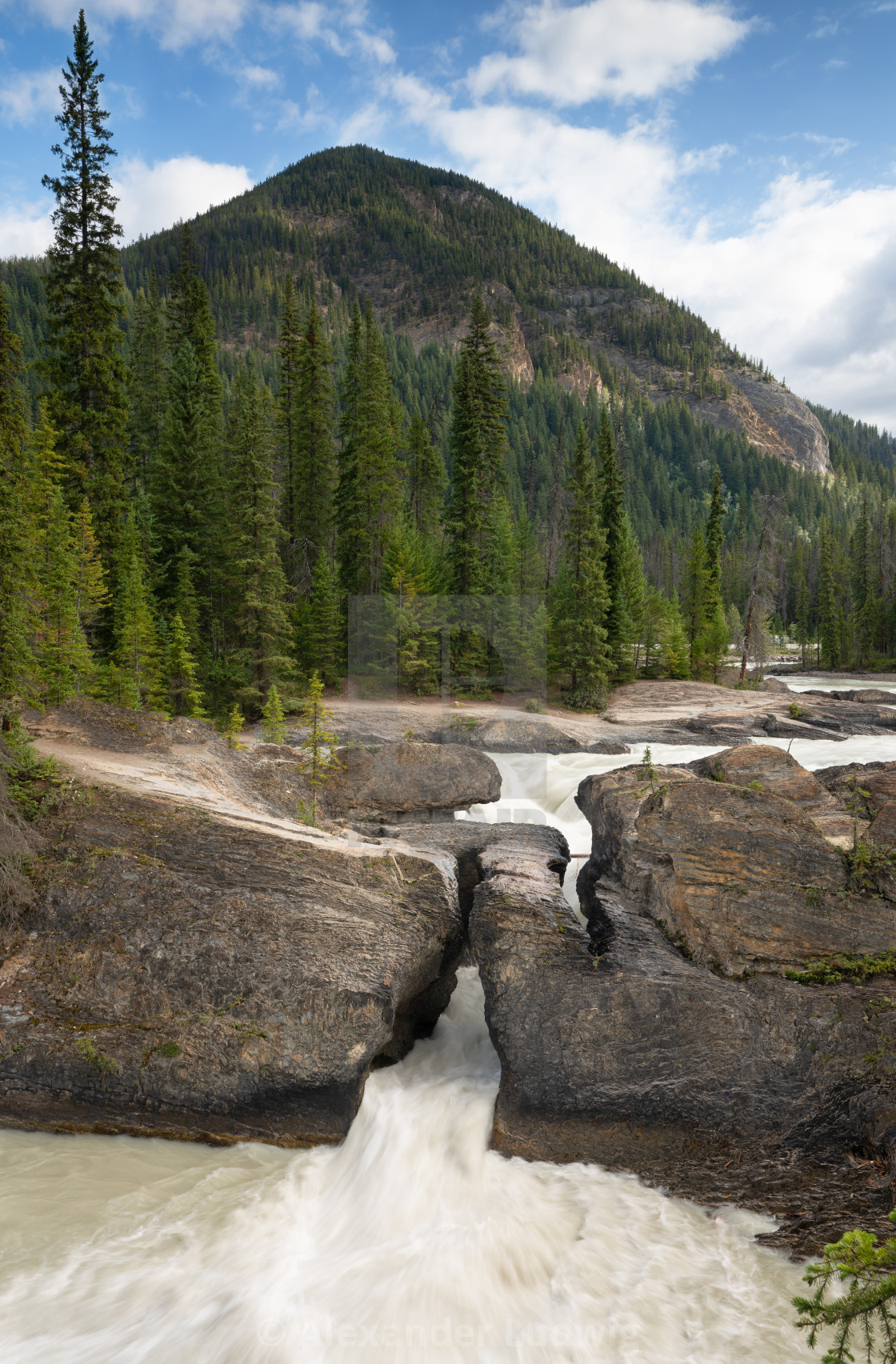 "Yoho National Park, British Columbia, Canada" stock image