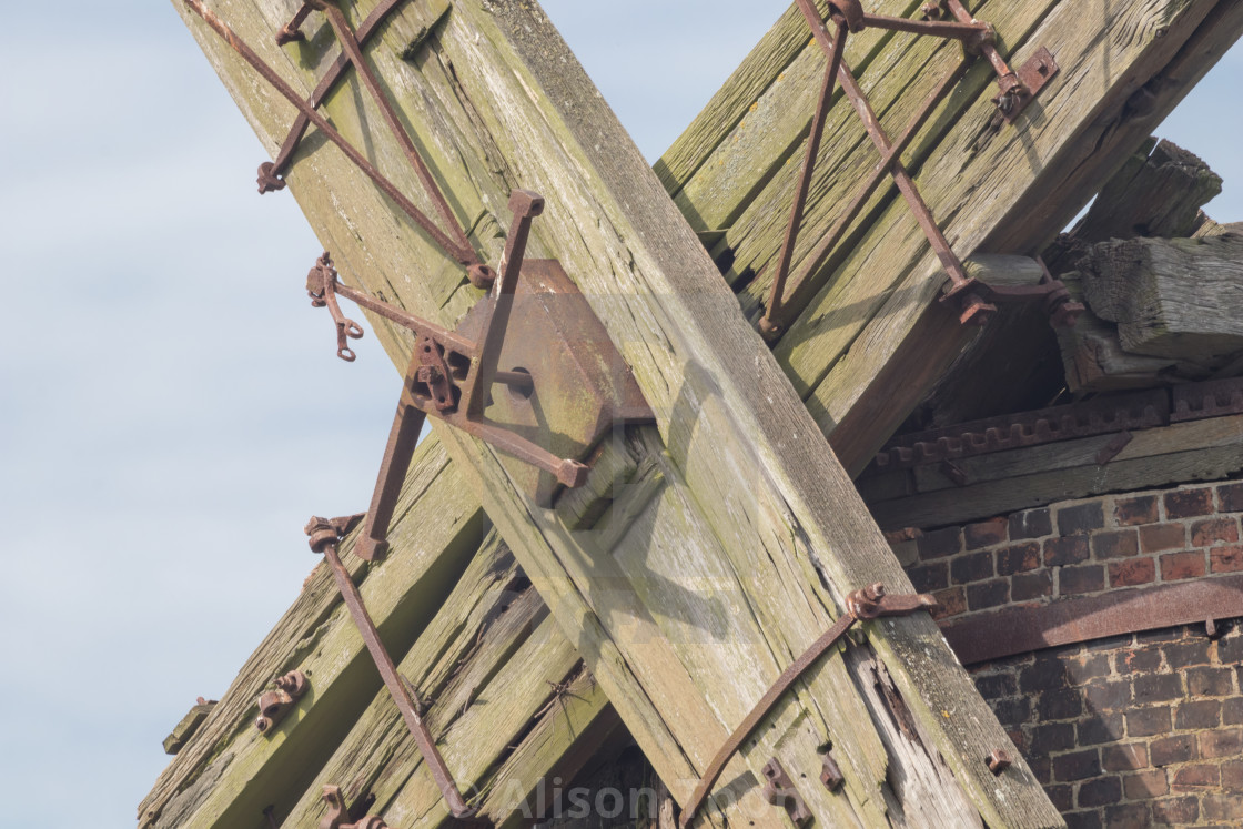 "Brograve level drainage mill, Norfolk" by Alison Toon - £12.40 "Brograve level drainage mill, Norfolk" stock image