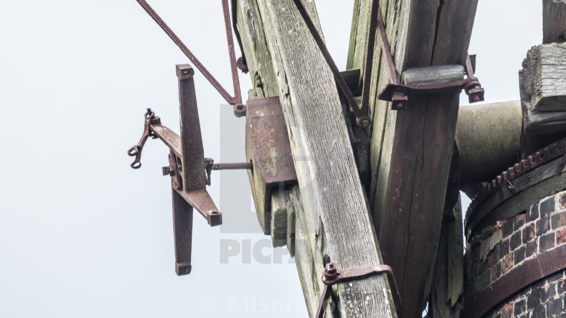 "Brograve level drainage mill, Norfolk" by Alison Toon - £12.40 "Brograve level drainage mill, Norfolk" stock image