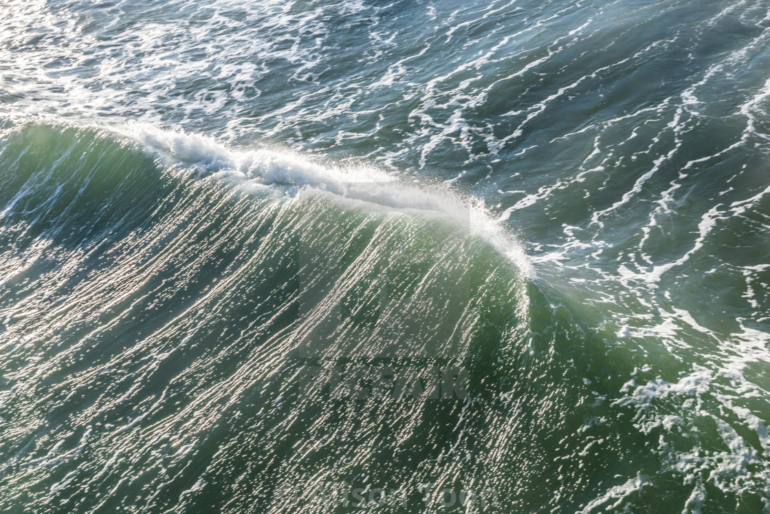 "Wave action" by Alison Toon - £12.40 "Wave action" stock image