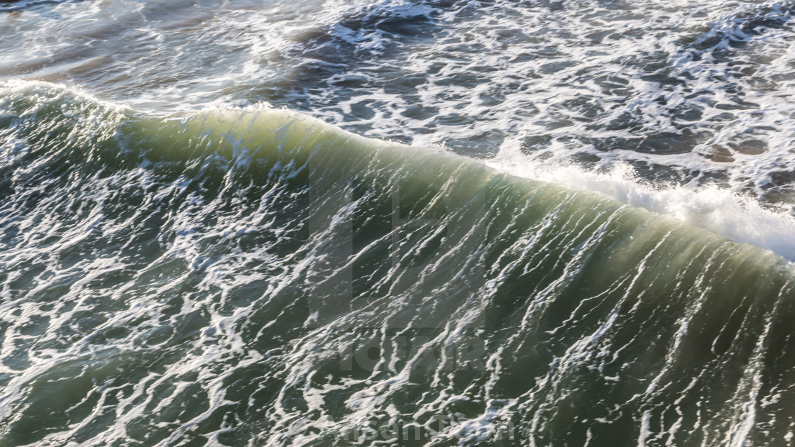 "Wave action" by Alison Toon - £12.40 "Wave action" stock image