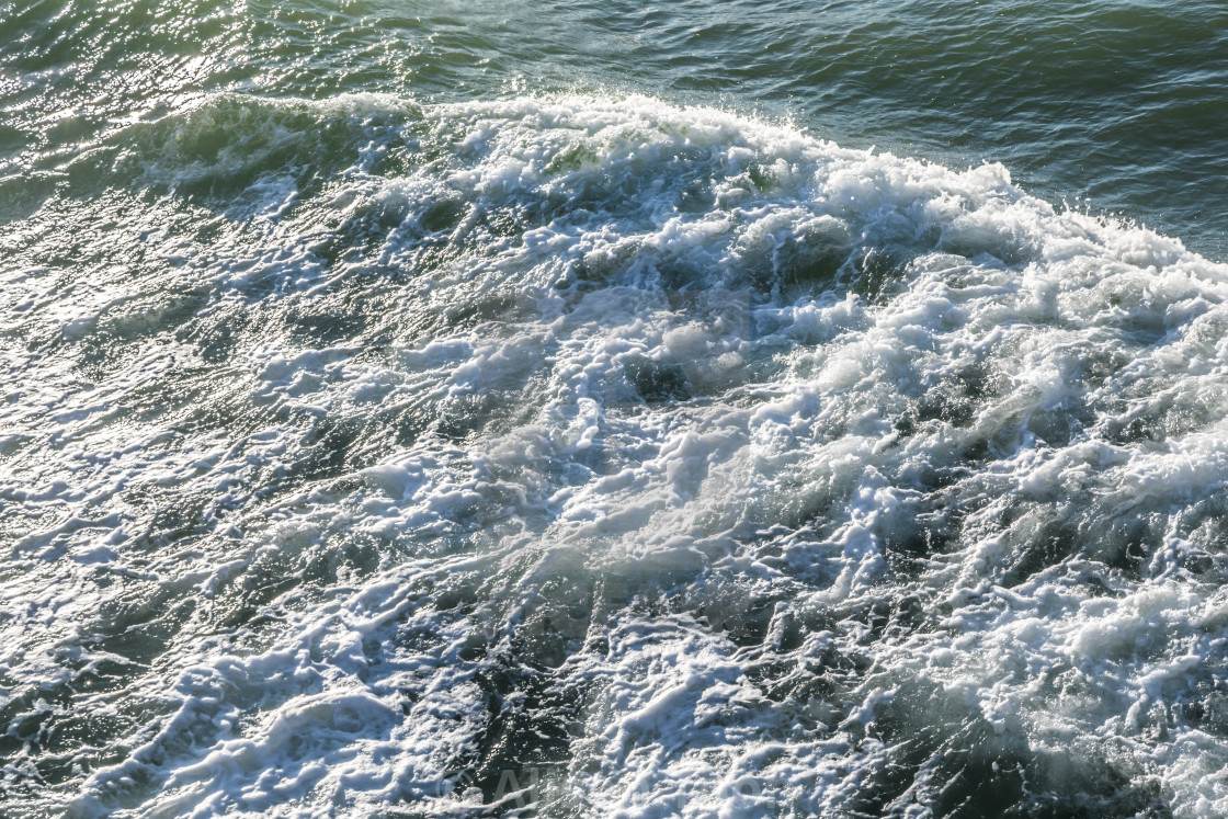 "Wave action" by Alison Toon - £12.40 "Wave action" stock image