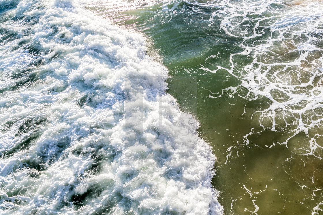 "Wave action" by Alison Toon - £12.40 "Wave action" stock image
