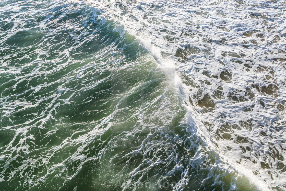 "Wave action" by Alison Toon - £12.40 "Wave action" stock image