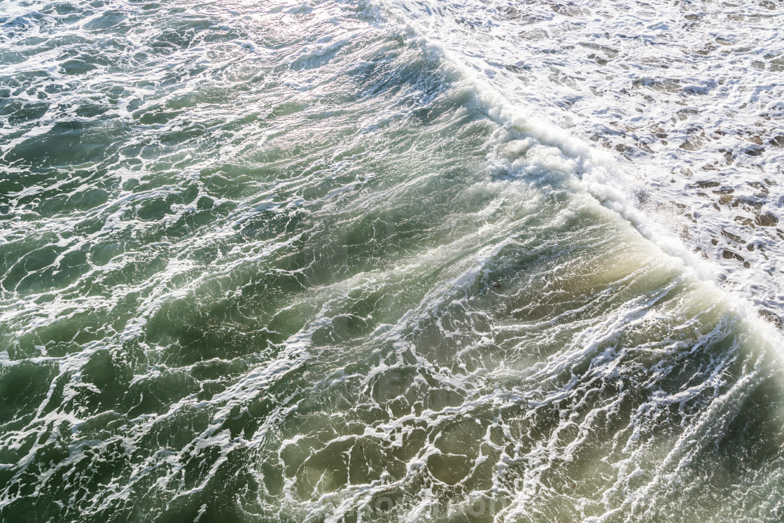 "Wave action" by Alison Toon - £12.40 "Wave action" stock image