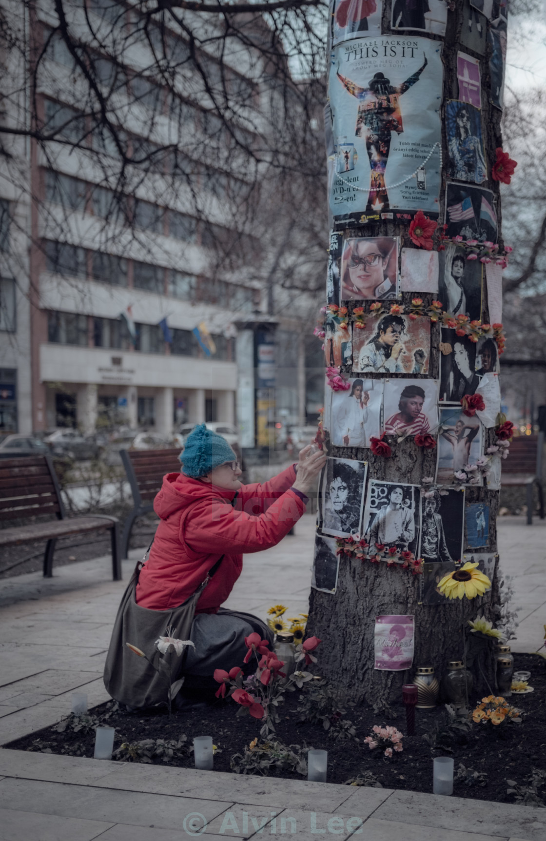 "Michael Jackson Unforgotten" stock image