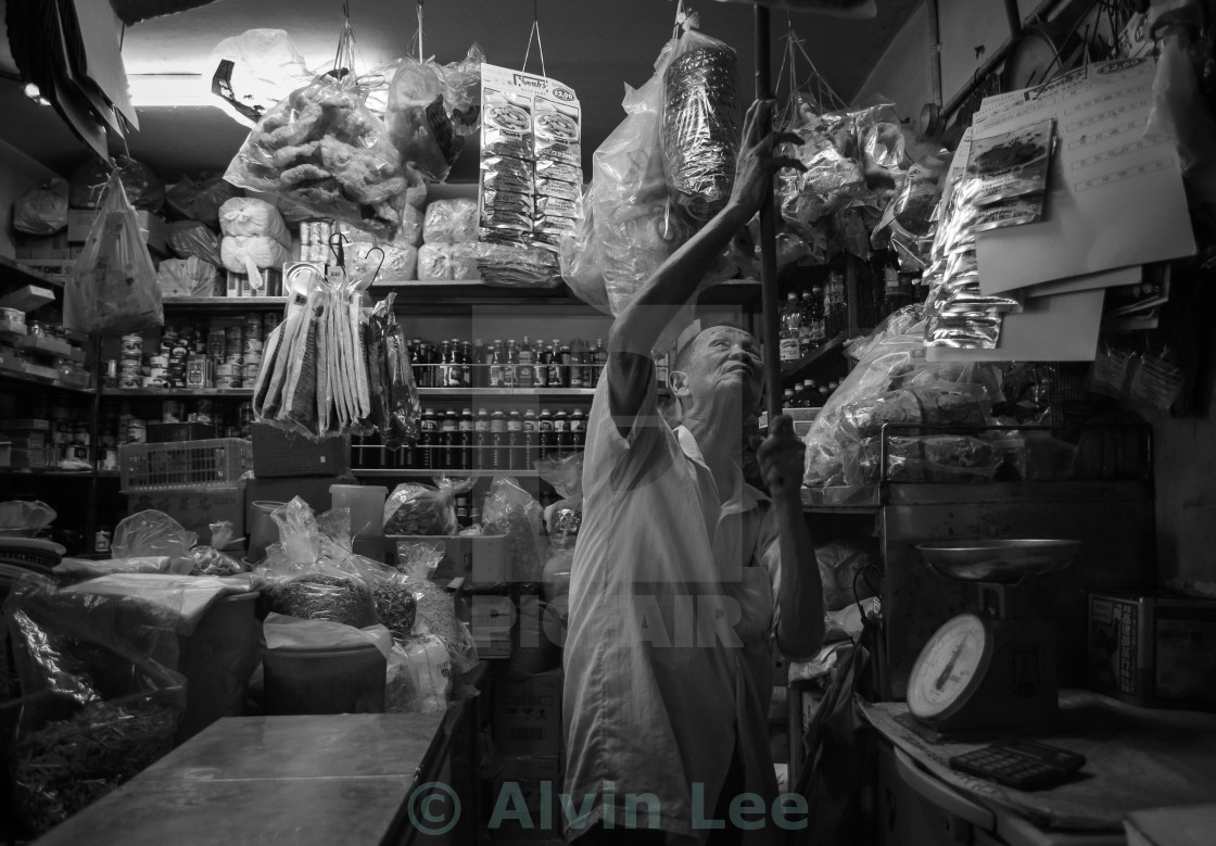 "Shopkeeper" stock image