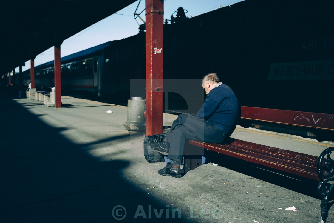 "Long wait" stock image