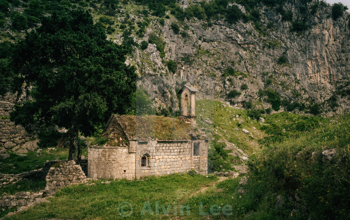 "Montenegro ruin" stock image