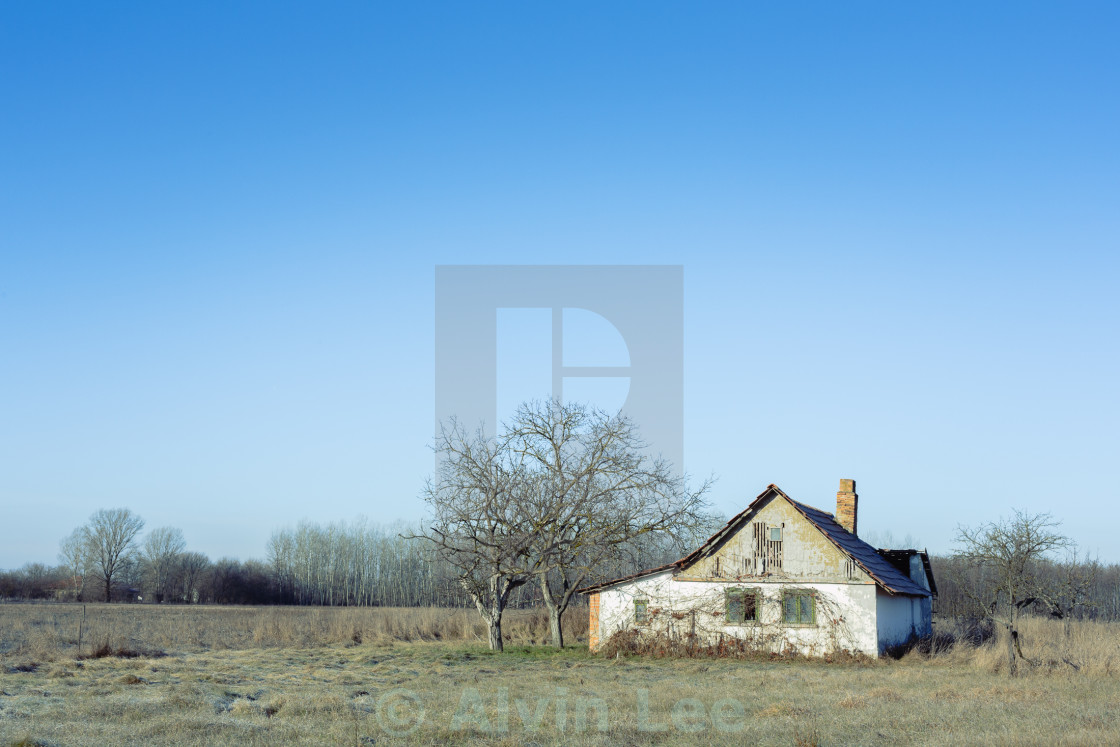 "Hungarian rural scene" stock image