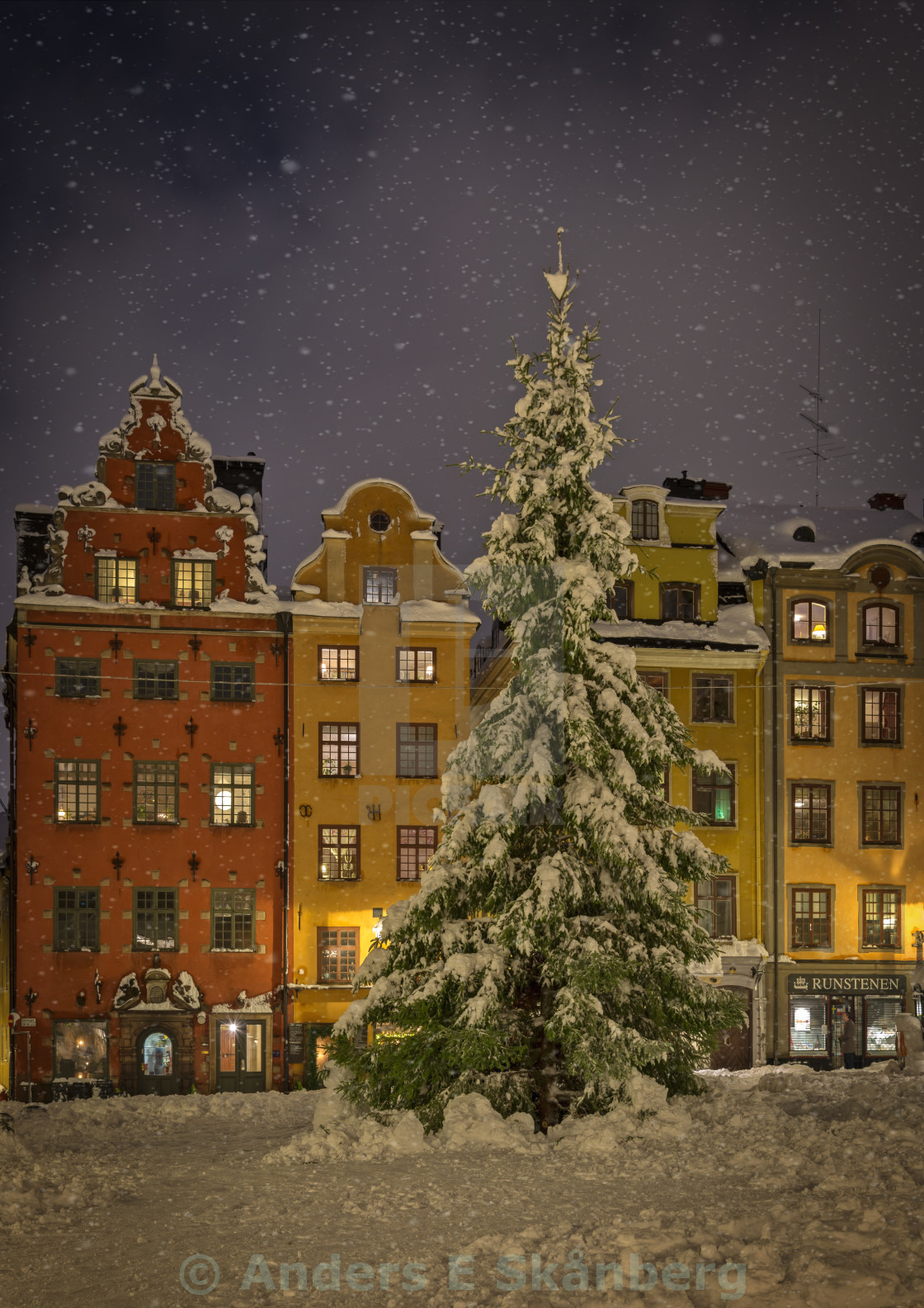 "Christmass time, Stockholm." stock image