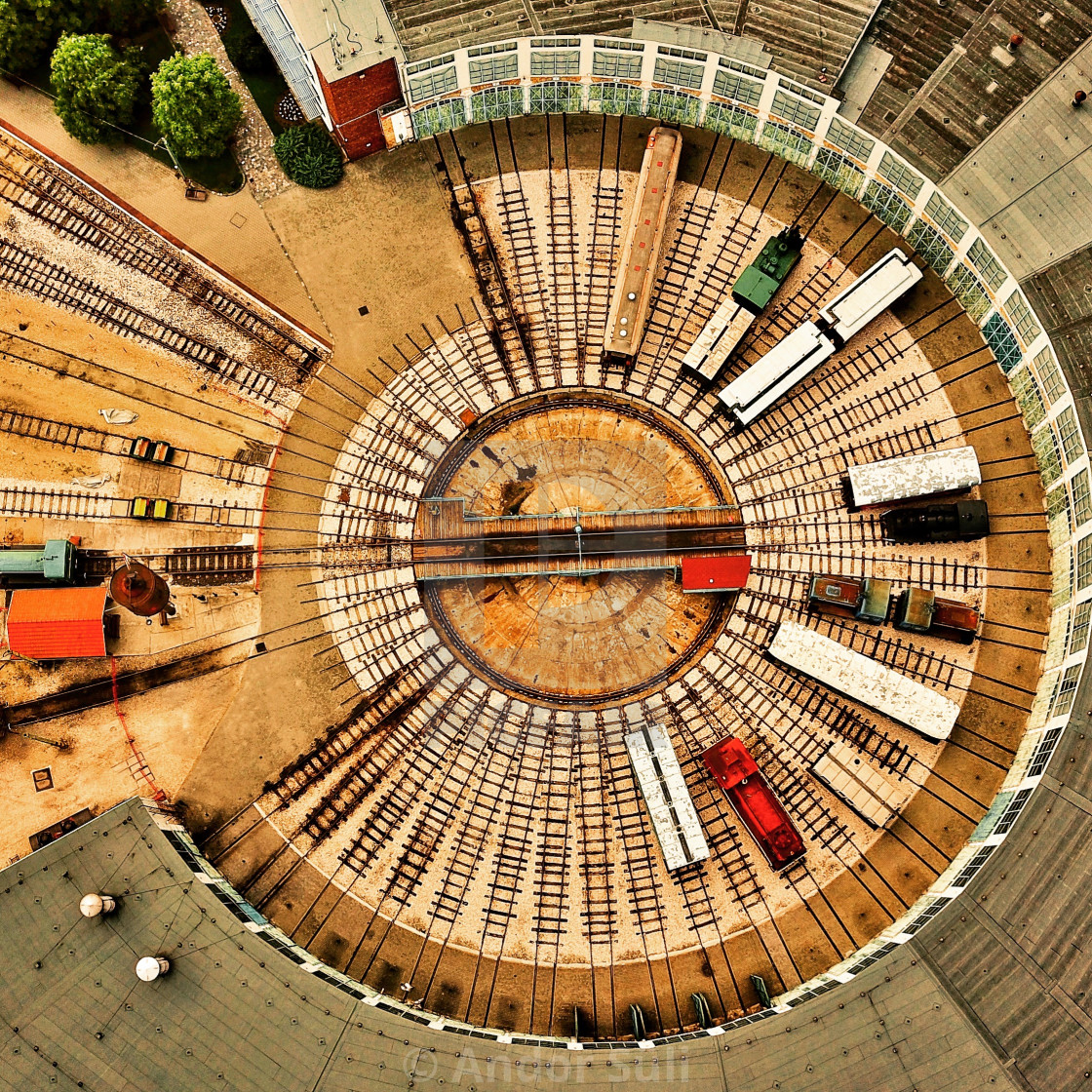 "Railway final destination" stock image