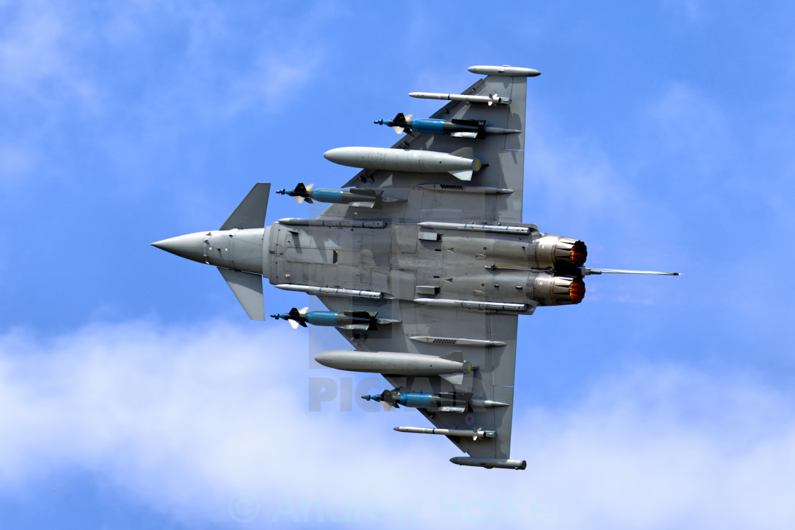 "Eurofighter Typhoon FGR.4 at RIAT Fairford 2011" by Andrew Harker - $15.16 "Eurofighter Typhoon FGR.4 at RIAT Fairford 2011" stock image