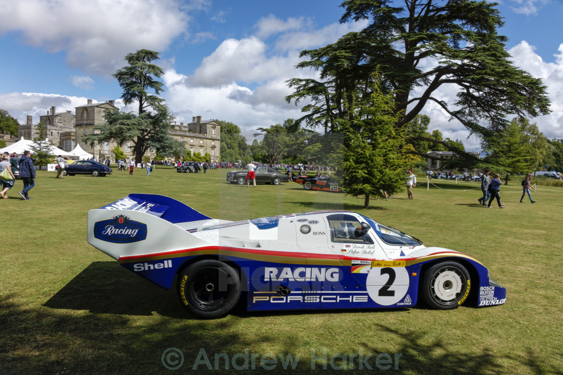 "Rothmans 1983 Porsche 956 Racing Car at Wilton House" by Andrew Harker - $15.16 "Rothmans 1983 Porsche 956 Racing Car at Wilton House" stock image
