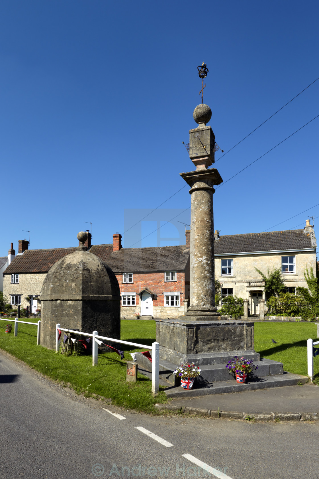 "Steeple Ashton, Wiltshire, UK" by Andrew Harker - $15.16 "Steeple Ashton, Wiltshire, UK" stock image