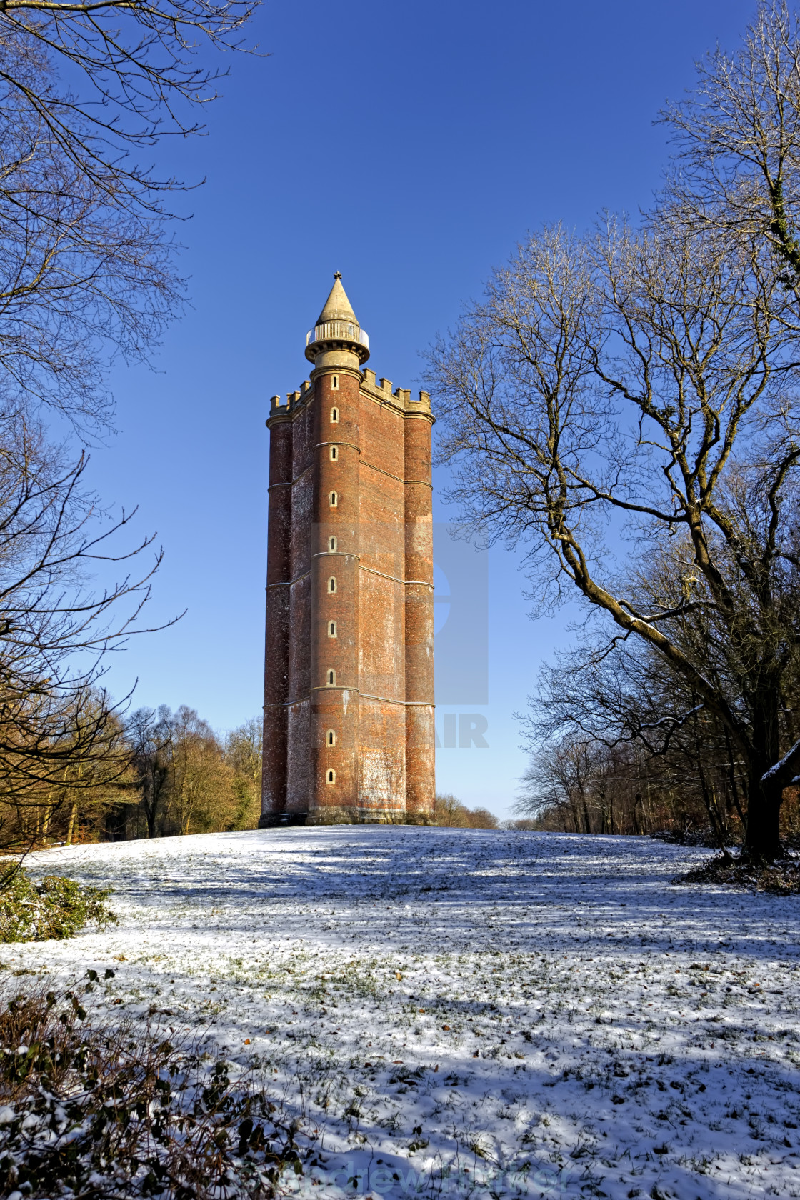 "King Alfreds Tower, Stourton, Wiltshire, UK." by Andrew Harker - $15.16 "King Alfreds Tower, Stourton, Wiltshire, UK." stock image