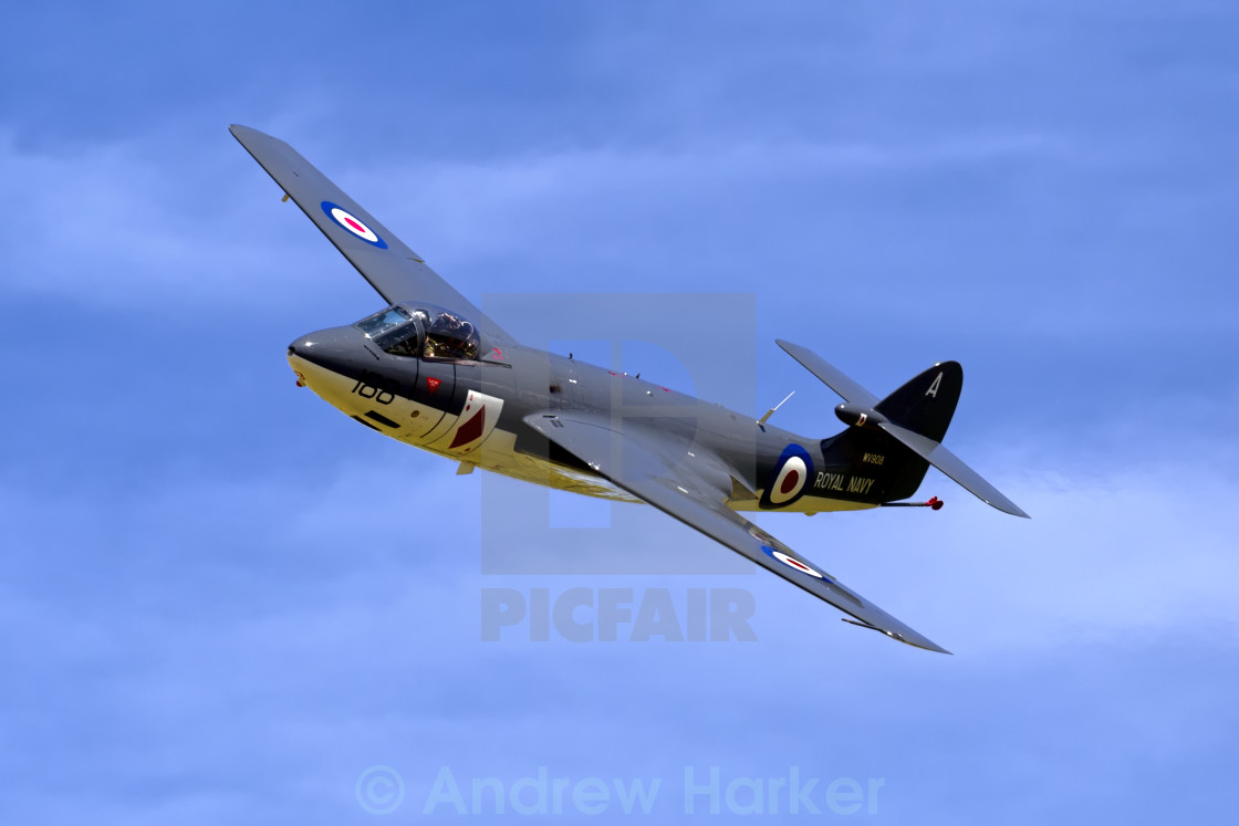 "Hawker Sea Hawk FGA.6 WV908 188/A" stock image