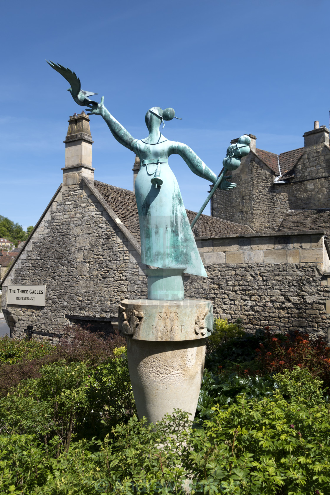 "'Millie' Bradford on Avon, Wiltshire, UK" stock image