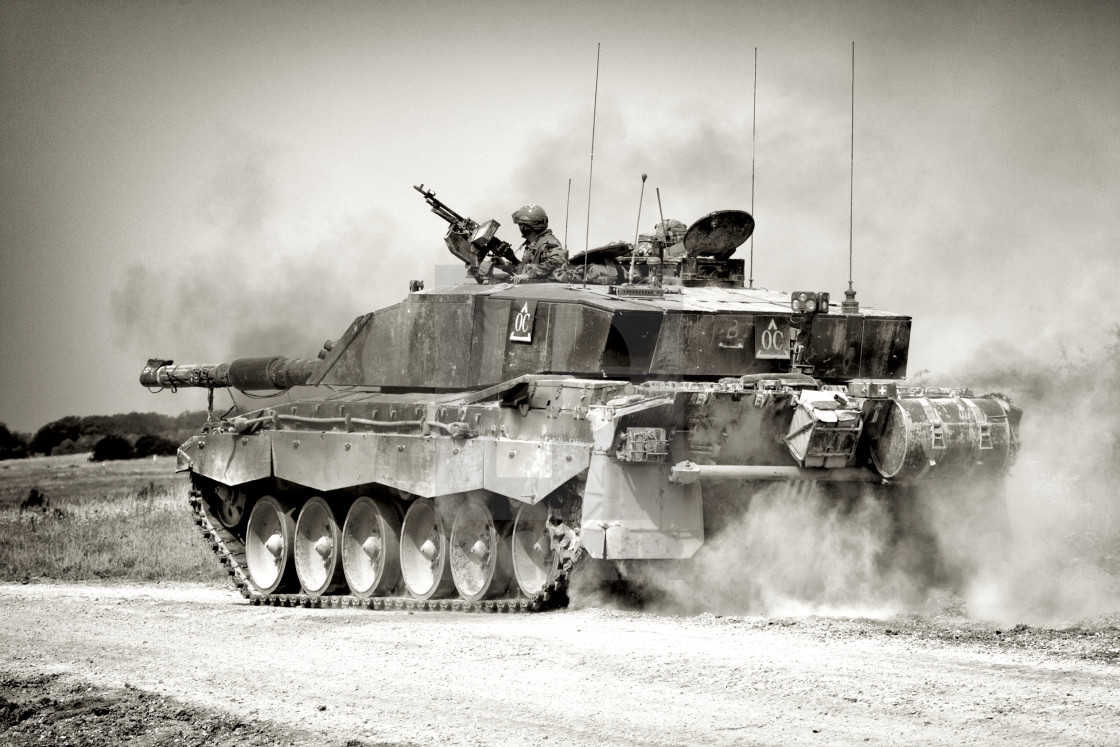 "Challenger 2 Main Battle Tank (MBT) British Army" by Andrew Harker - $15.16 "Challenger 2 Main Battle Tank (MBT) British Army" stock image
