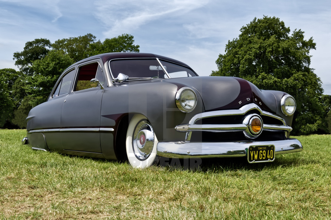 "1949 Ford 2 Door Sedan" by Andrew Harker - $15.16 "1949 Ford 2 Door Sedan" stock image