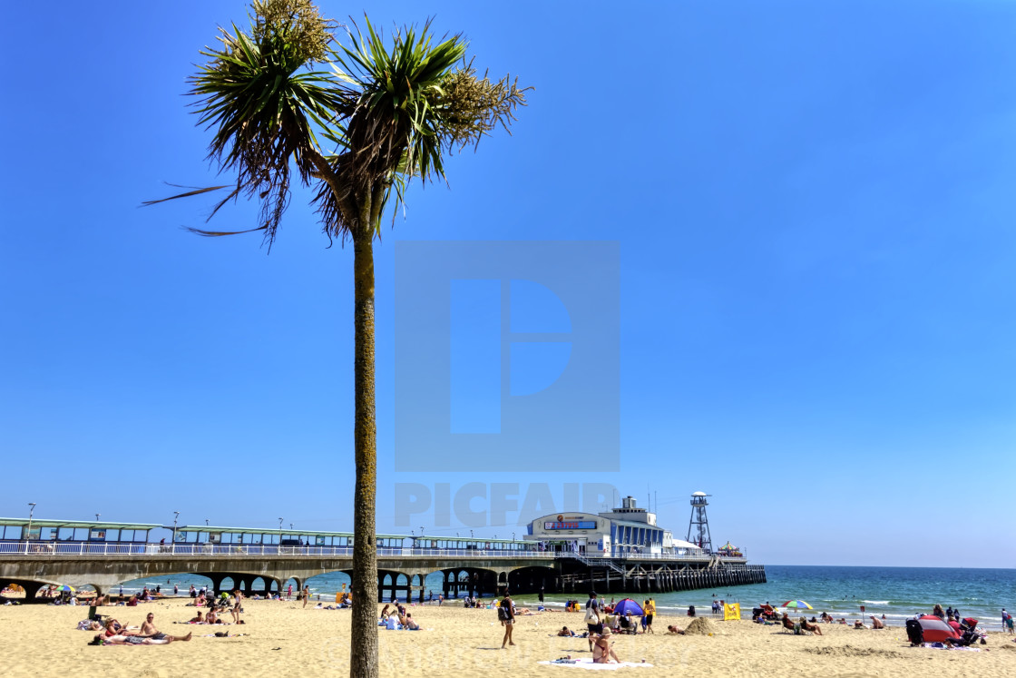 "Bournemouth Pier, Dorset, UK" by Andrew Harker - $15.16 "Bournemouth Pier, Dorset, UK" stock image