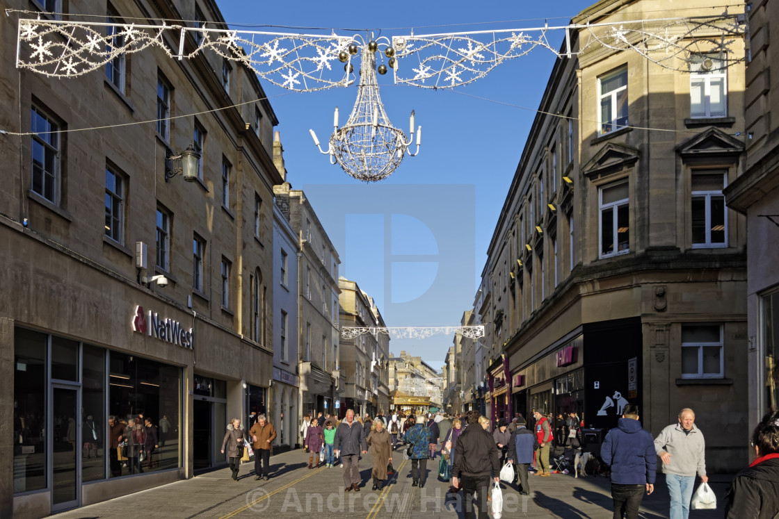 "Stall Street Bath" stock image