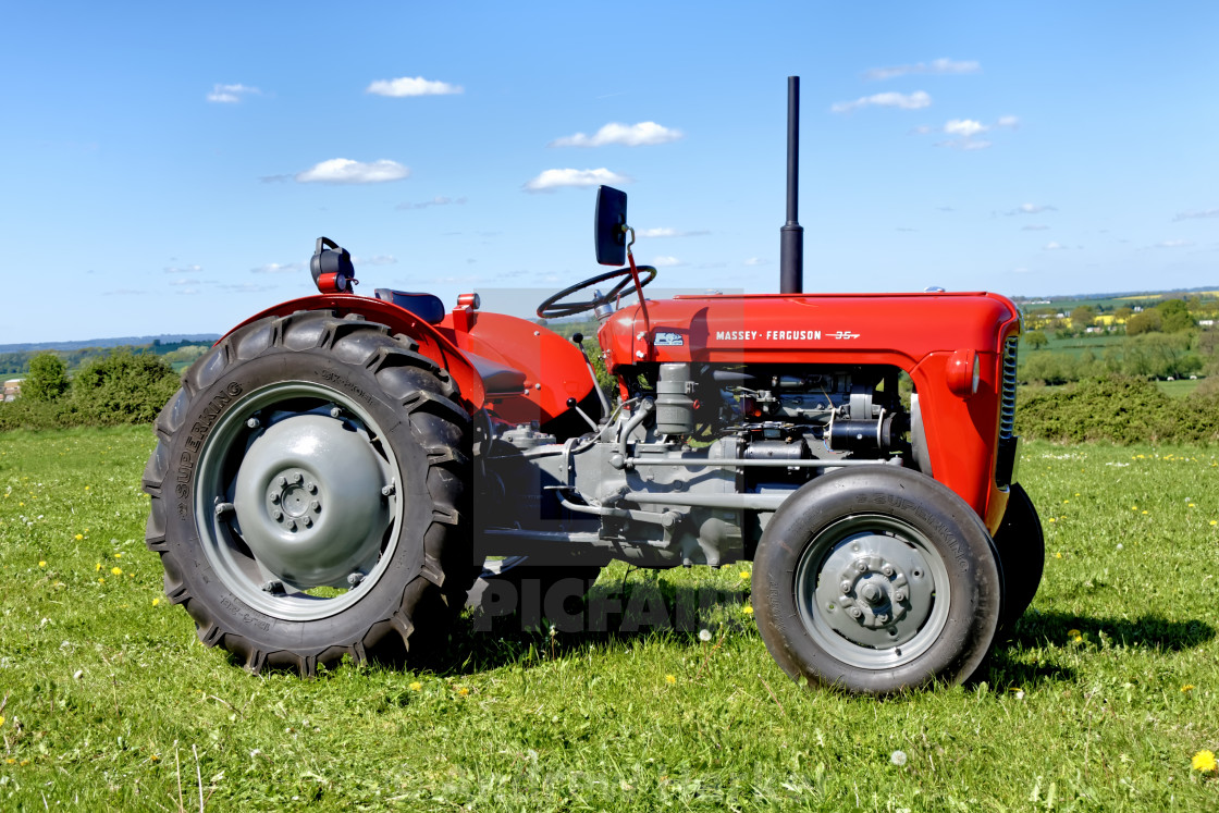 "Massey Ferguson 35" stock image