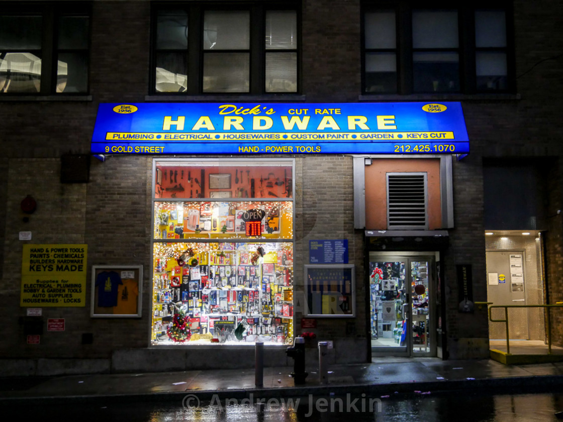 "Dicks Hardware Store" stock image