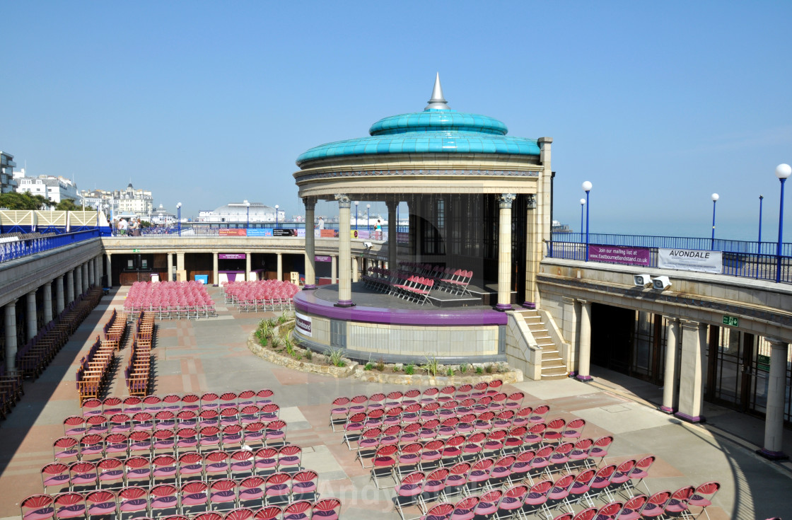 "Eastbourne Bandstand" stock image