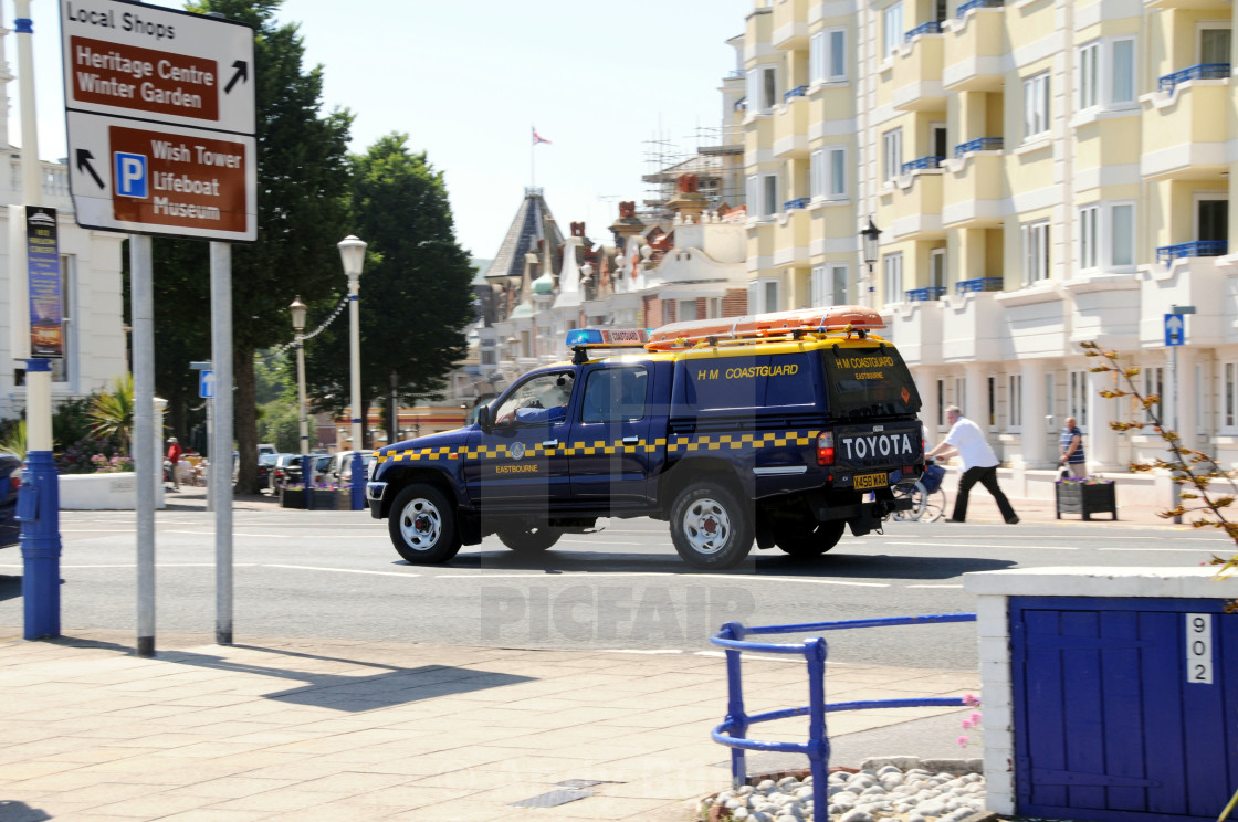 "HM Coastguard 4x4" stock image