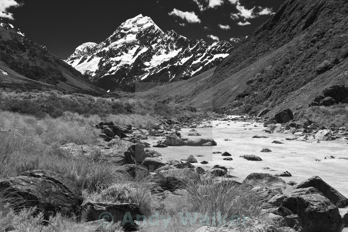 "Mount Cook" stock image