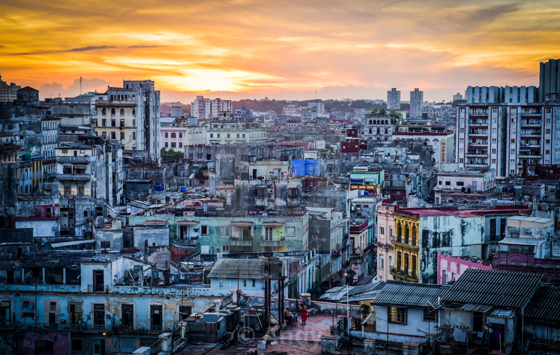 "Havana Skyline" stock image