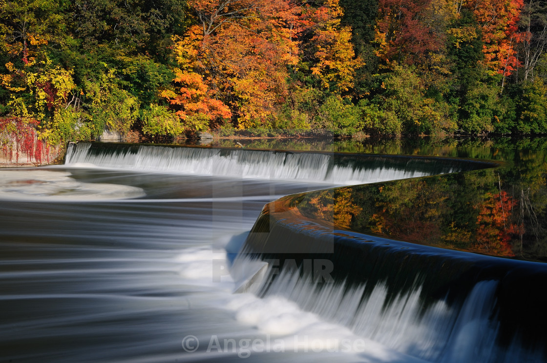 "Penman's Dam, Ontario" by Angela House - $18.93 "Penman's Dam, Ontario" stock image
