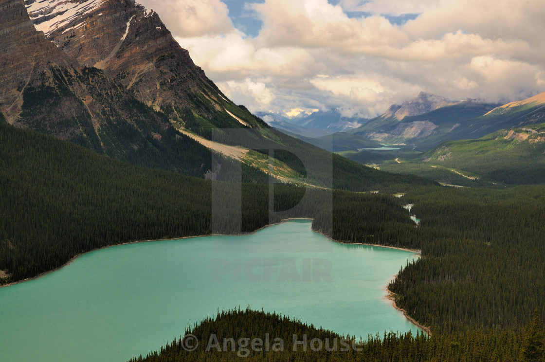 "Peyto Lake, Alberta" stock image