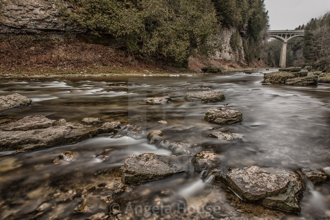 "Elora Gorge 2" stock image