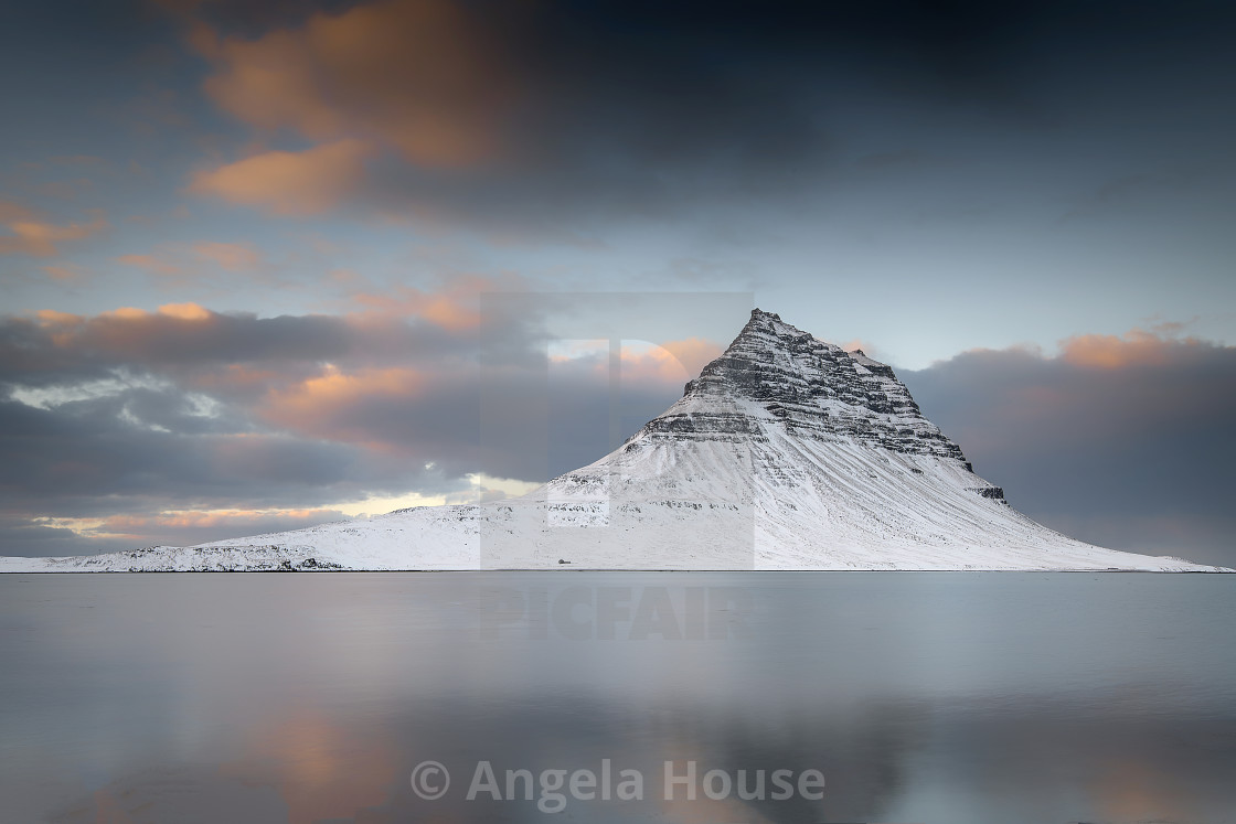 "Kirkjufell Mountain, Iceland" stock image