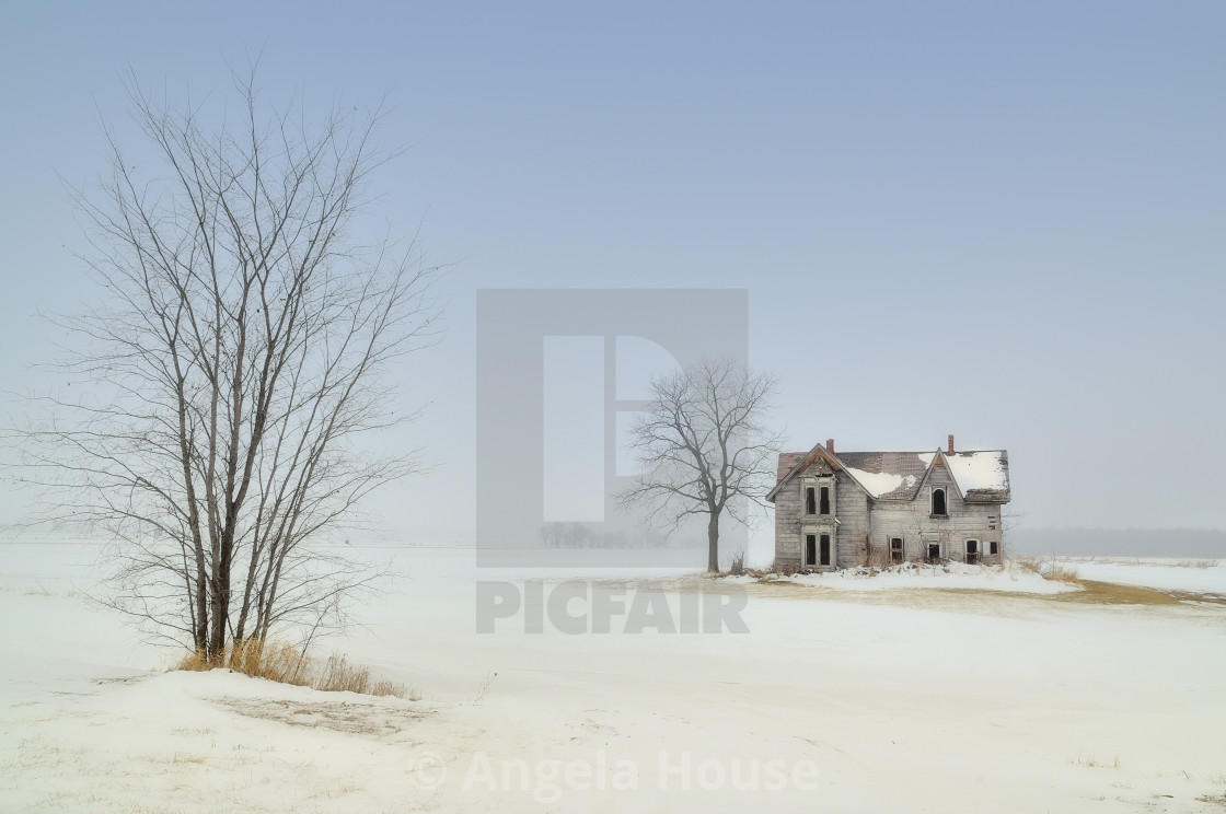 "Talbot Trail Abandonment" stock image