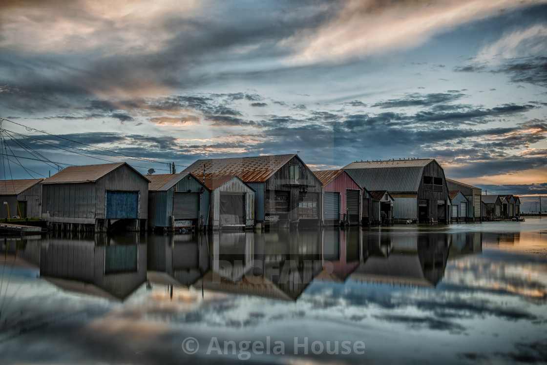 "Port Rowan Sunrise" stock image